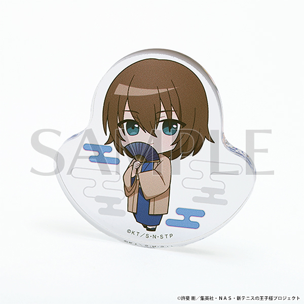 テニスの王子様展　ピンバッジ メール便送料無料対応可】 テニスの王子様展 ピンバッジ クリア